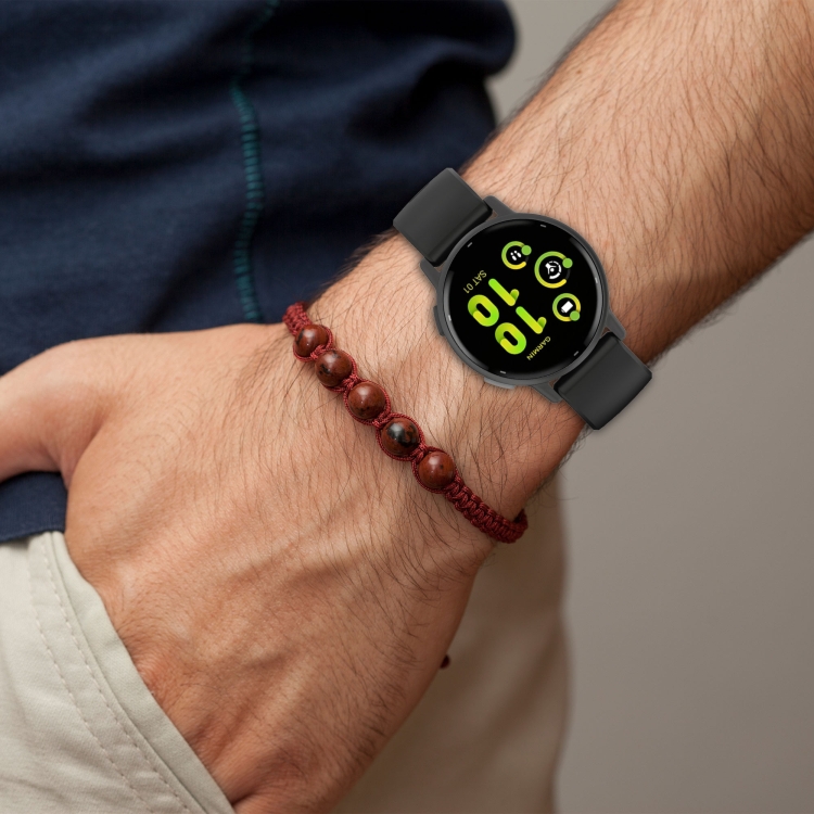 SILICONE Řemínek Pro Garmin Vivo Active 5 Oranžový