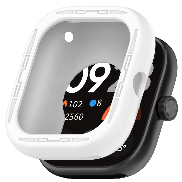 TPU HALF COVER Kryt Pro Redmi Watch 4 Bílý