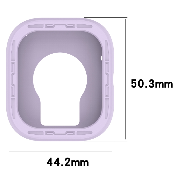 TPU HALF COVER Kryt Pro Redmi Watch 4 Bílý