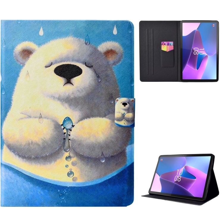 ART Zaklápěcí Pouzdro Pro Lenovo Tab P12 POLAR BEAR