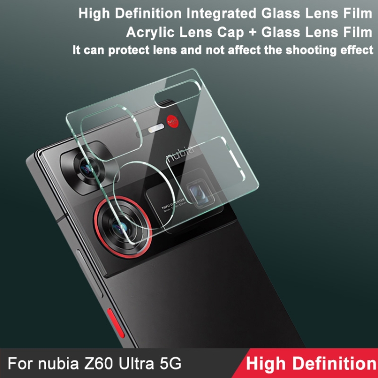 IMAK FULL COVER Sklo Pro Fotoaparát Nubia Z60 Ultra