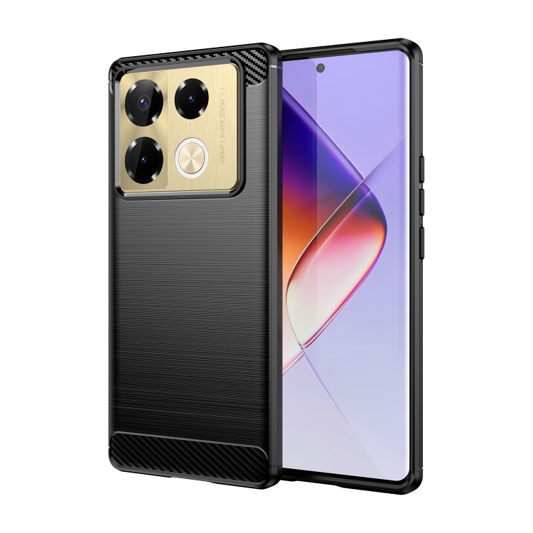 FLEXI TPU Ochranný Kryt Infinix Note 40 Pro / 40 Pro+ 5G černý