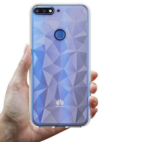 PRISM SERIES TPU Kryt Huawei Y7 Prime 2018 Průhledný