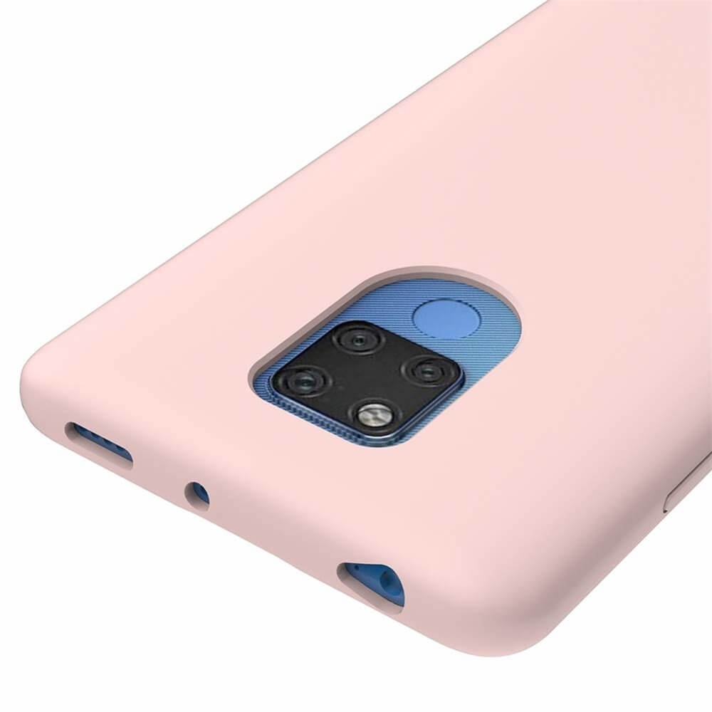 RUBBER Silikonový Obal Huawei Mate 20 Růžový