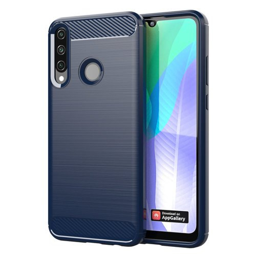 PROTEMIO 23372 FLEXI TPU Kryt Huawei Y6p modrý