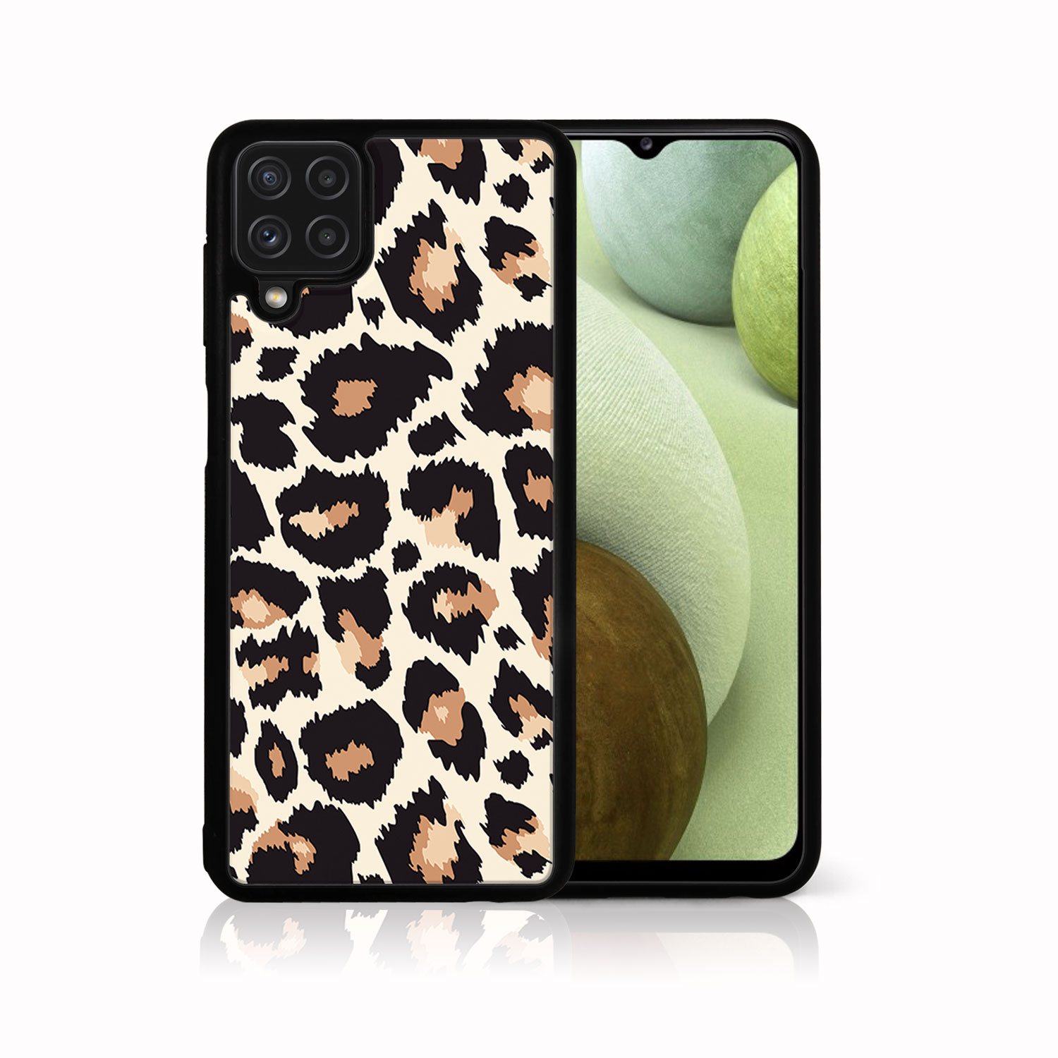 PROTEMIO 39388 MY ART Silikonový kryt Samsung Galaxy A12 / M12 LEOPARD (047)