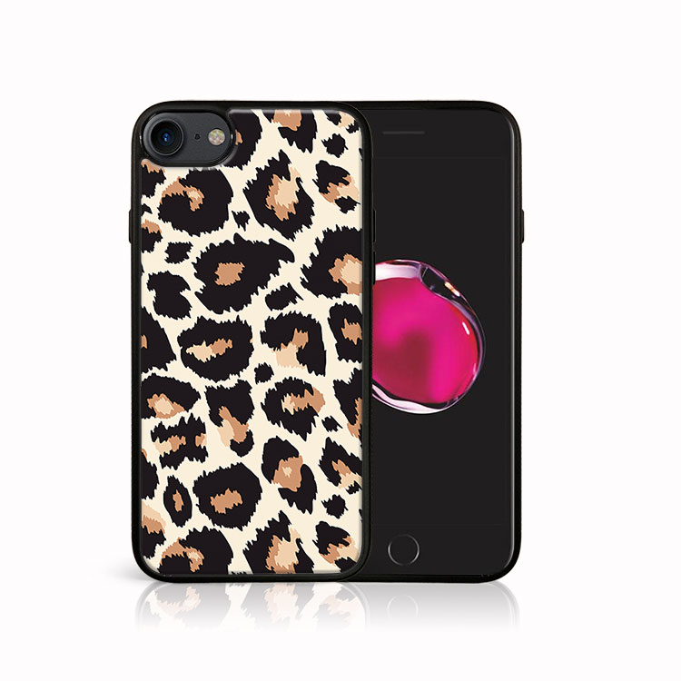 PROTEMIO 41330 MY ART Ochranný kryt Apple iPhone SE 2022 / 2020 / 7 / 8 LEOPARD (047)