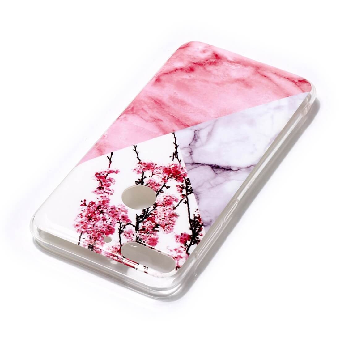 MARBLE Ochranný Obal HTC Desire 12 Plus Růžový