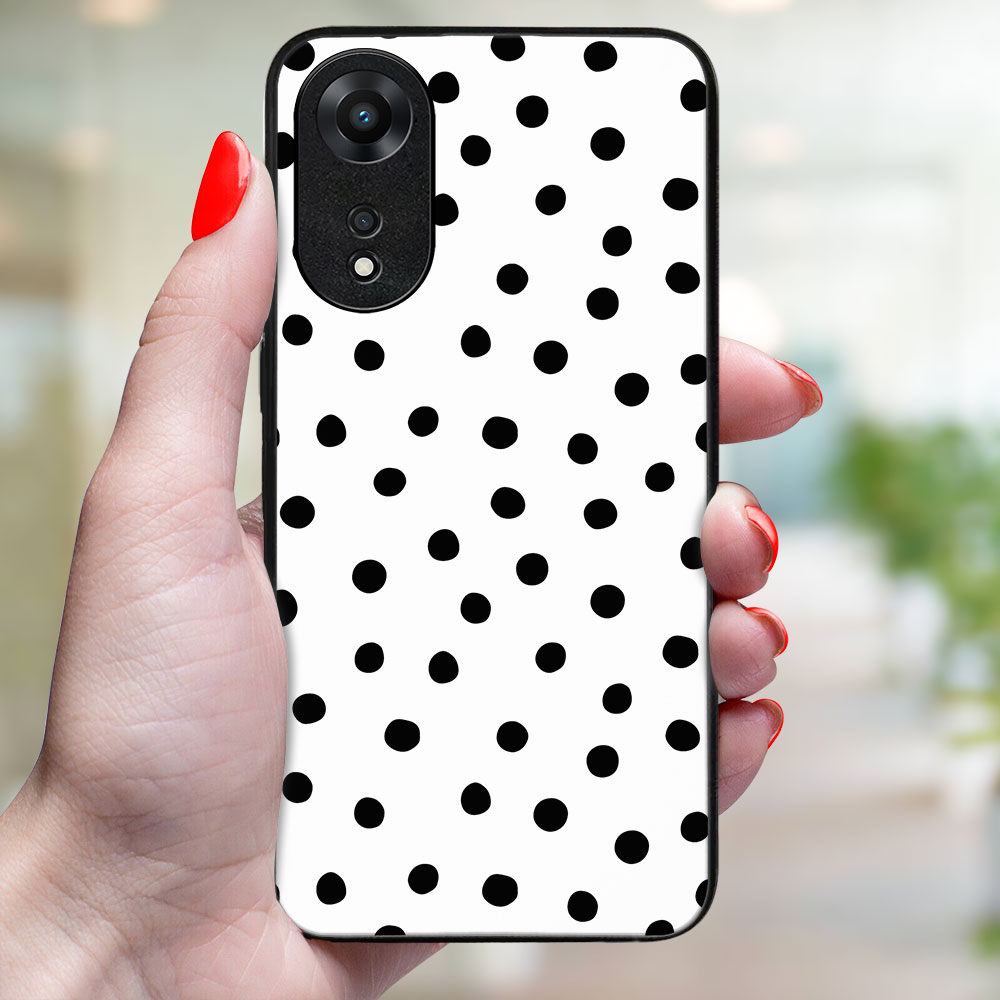 MY ART Ochranný Kryt Pro Oppo A78 DOTS (168)