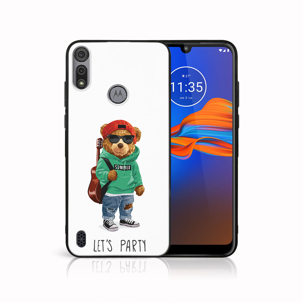 PROTEMIO 40635
MY ART Silikonový kryt Motorola Moto E6s BEAR (007)