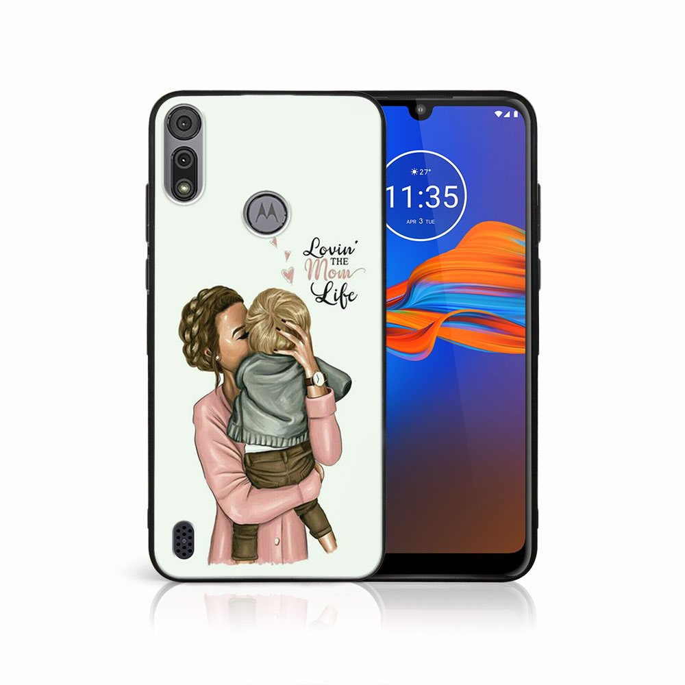 PROTEMIO 40638 MY ART Silikonový kryt Motorola Moto E6s MOM LIFE (118)