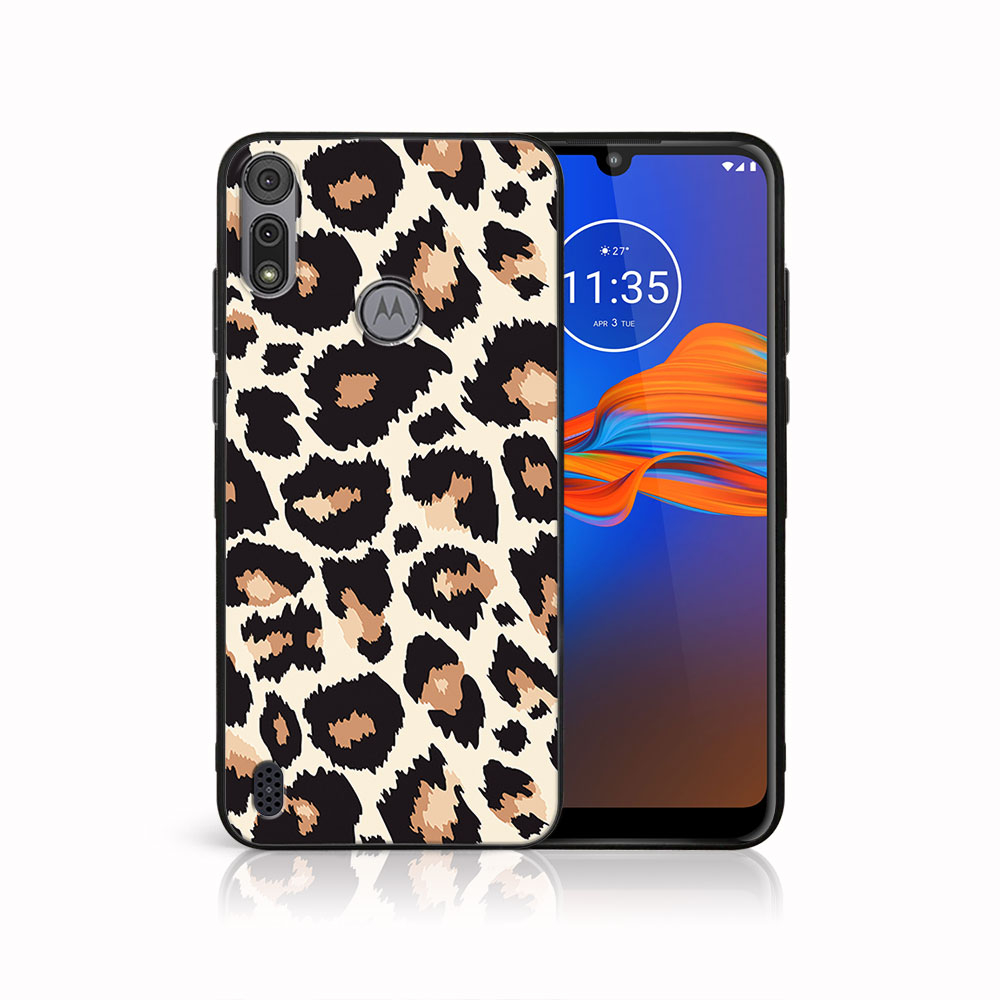 PROTEMIO 40670
MY ART Silikonový kryt Motorola Moto E6s LEOPARD (047)