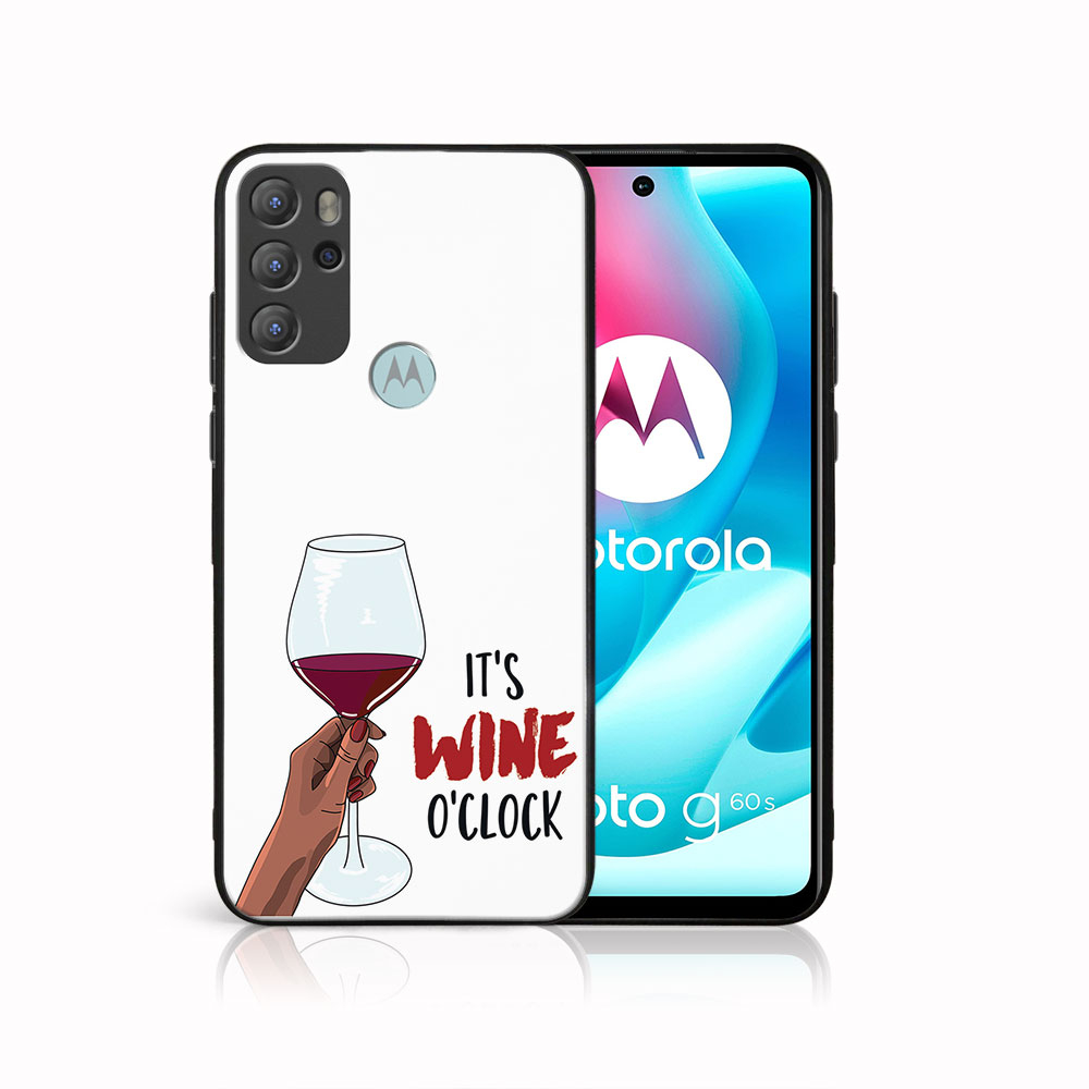 PROTEMIO 41577 MY ART Silikonový obal Motorola Moto G60s WINE (007)