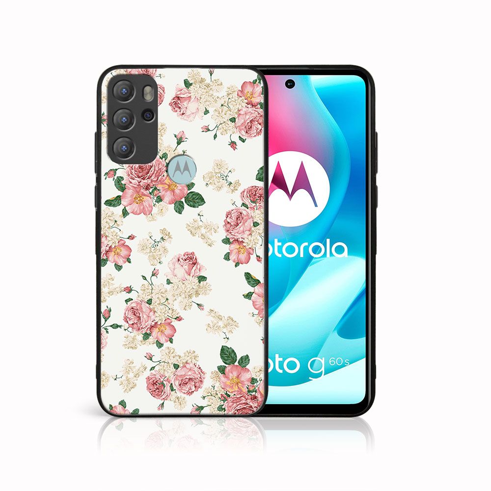 PROTEMIO 41733 MY ART Silikonový obal Motorola Moto G60s PINK ROSES (016)