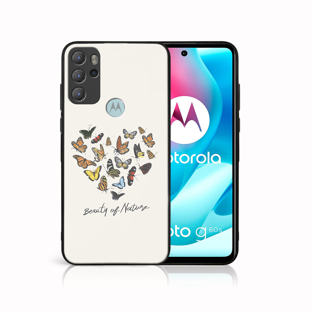 PROTEMIO 41741 MY ART Silikonový obal Motorola Moto G60s BUTTERFLIES (026)