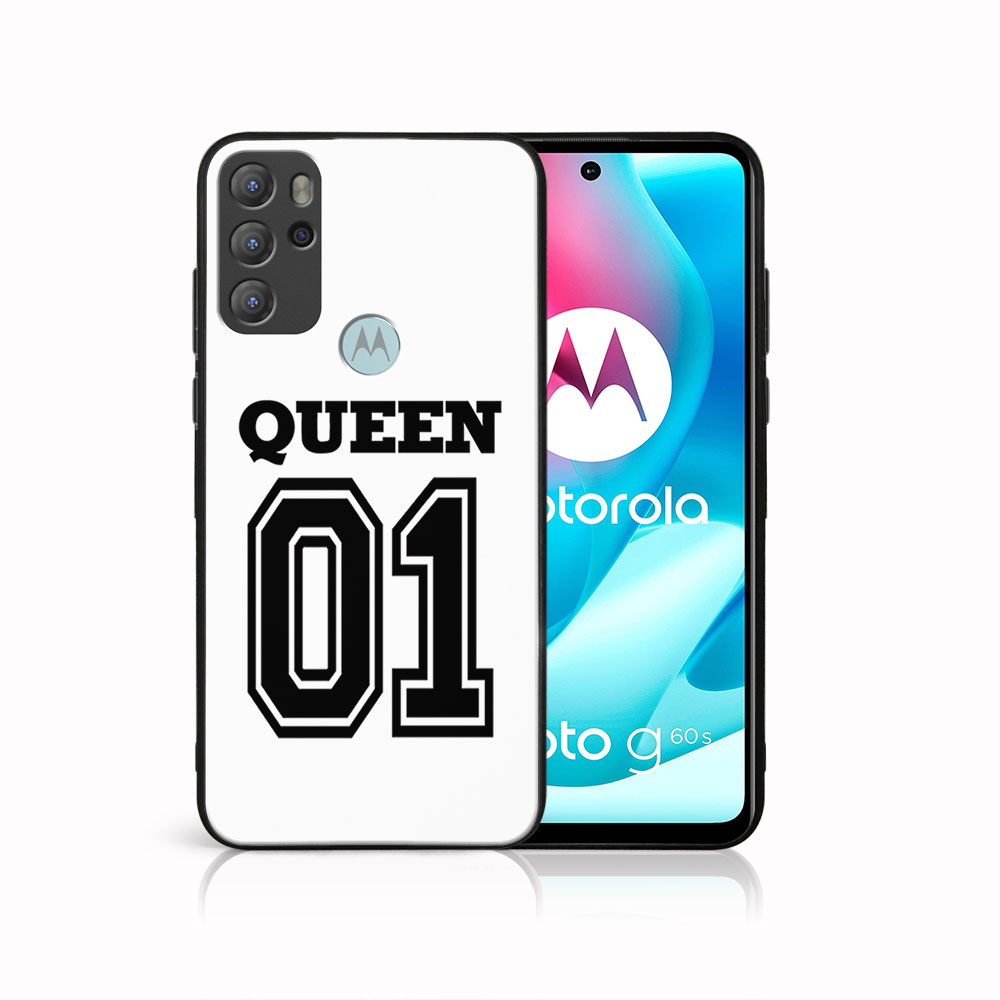 PROTEMIO 41745 MY ART Silikonový obal Motorola Moto G60s QUEEN (030)