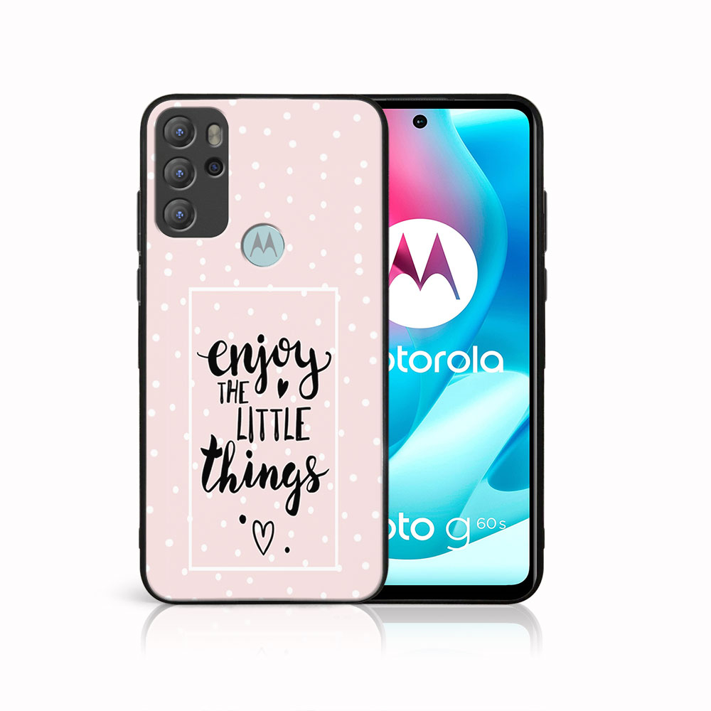 PROTEMIO 41753 MY ART Silikonový obal Motorola Moto G60s LITTLE THINGS (039)