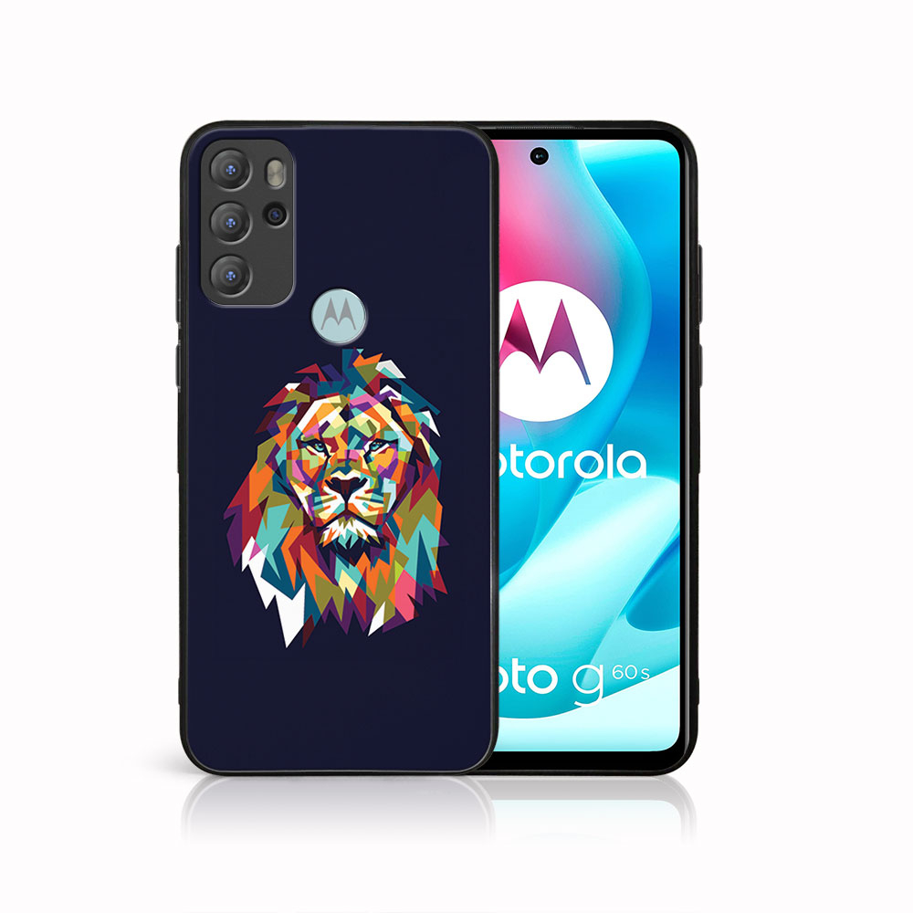 PROTEMIO 41759 MY ART Silikonový obal Motorola Moto G60s LION (046)