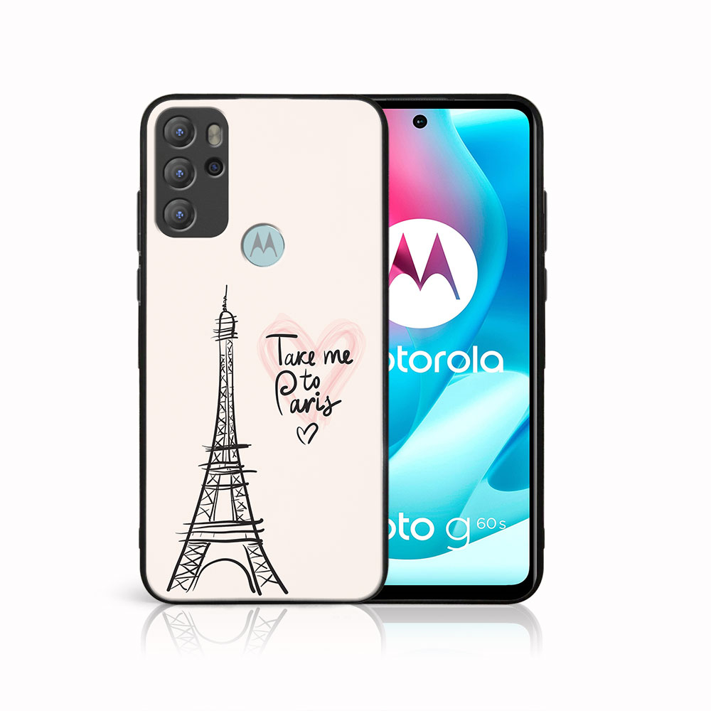 PROTEMIO 41769 MY ART Silikonový obal Motorola Moto G60s PARIS (057)