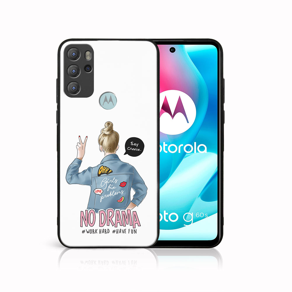 PROTEMIO 41776 MY ART Silikonový obal Motorola Moto G60s NO DRAMA (138)