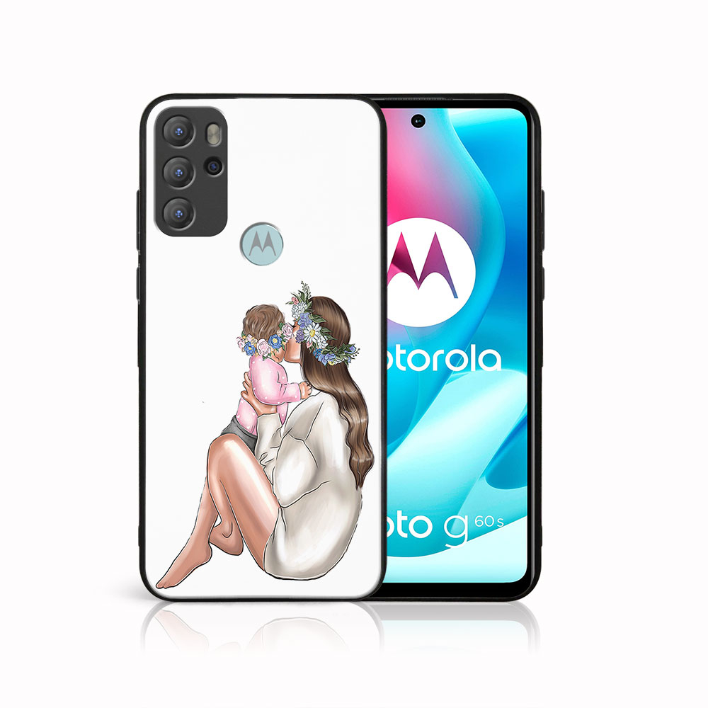 PROTEMIO 43909 MY ART Silikonový obal Motorola Moto G60s BABY GIRL (111)