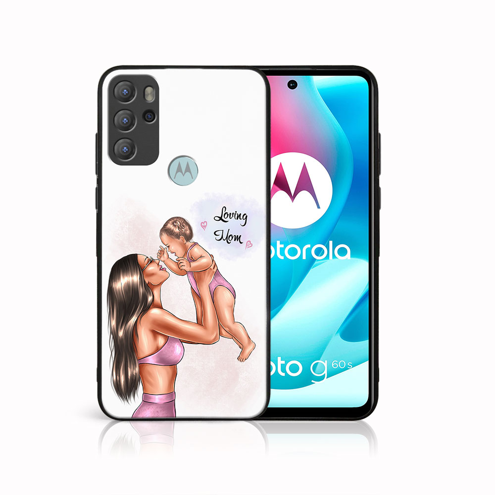 PROTEMIO 43913 MY ART Silikonový obal Motorola Moto G60s LOVING MOM (115)