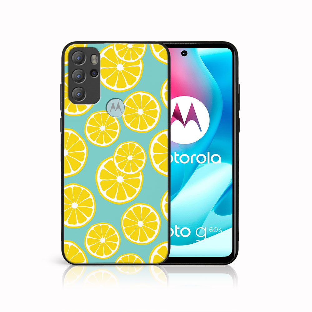 PROTEMIO 43917 MY ART Silikonový obal Motorola Moto G60s LEMON (121)