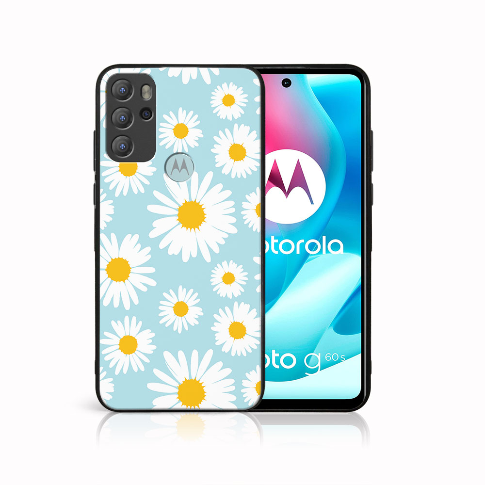 PROTEMIO 43920 MY ART Silikonový obal Motorola Moto G60s CAMOMILE (124)