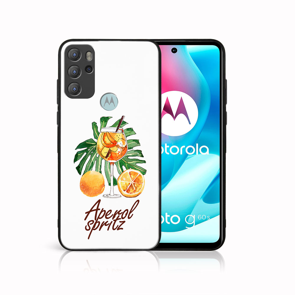 PROTEMIO 43923 MY ART Silikonový obal Motorola Moto G60s APEROL (127)