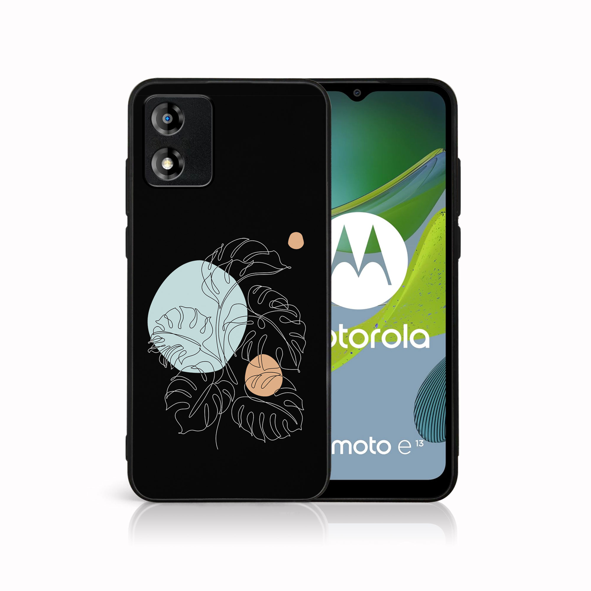 MY ART Ochranný Kryt Pro Motorola Moto E13 MONSTERA (194)