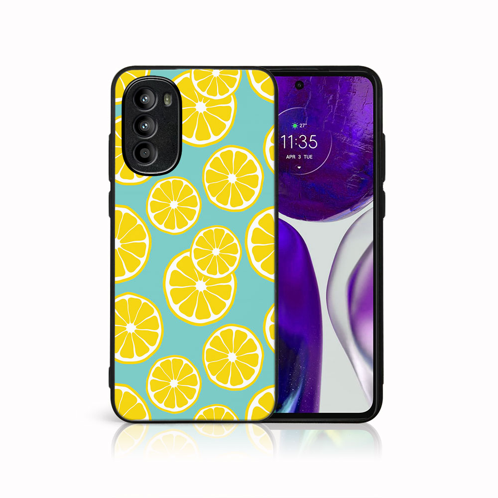 MY ART Ochranný Obal Pro Motorola Moto G62 5G LEMON (121)