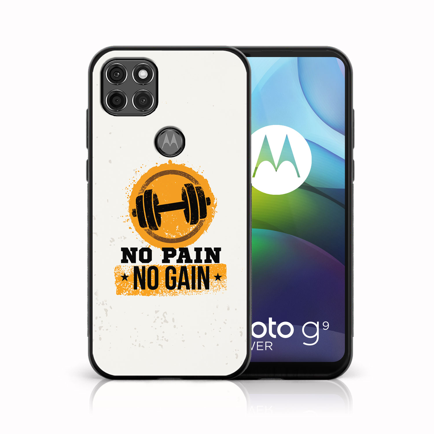 PROTEMIO 40154 MY ART Silikonový kryt Motorola Moto G9 Power GYM (005)