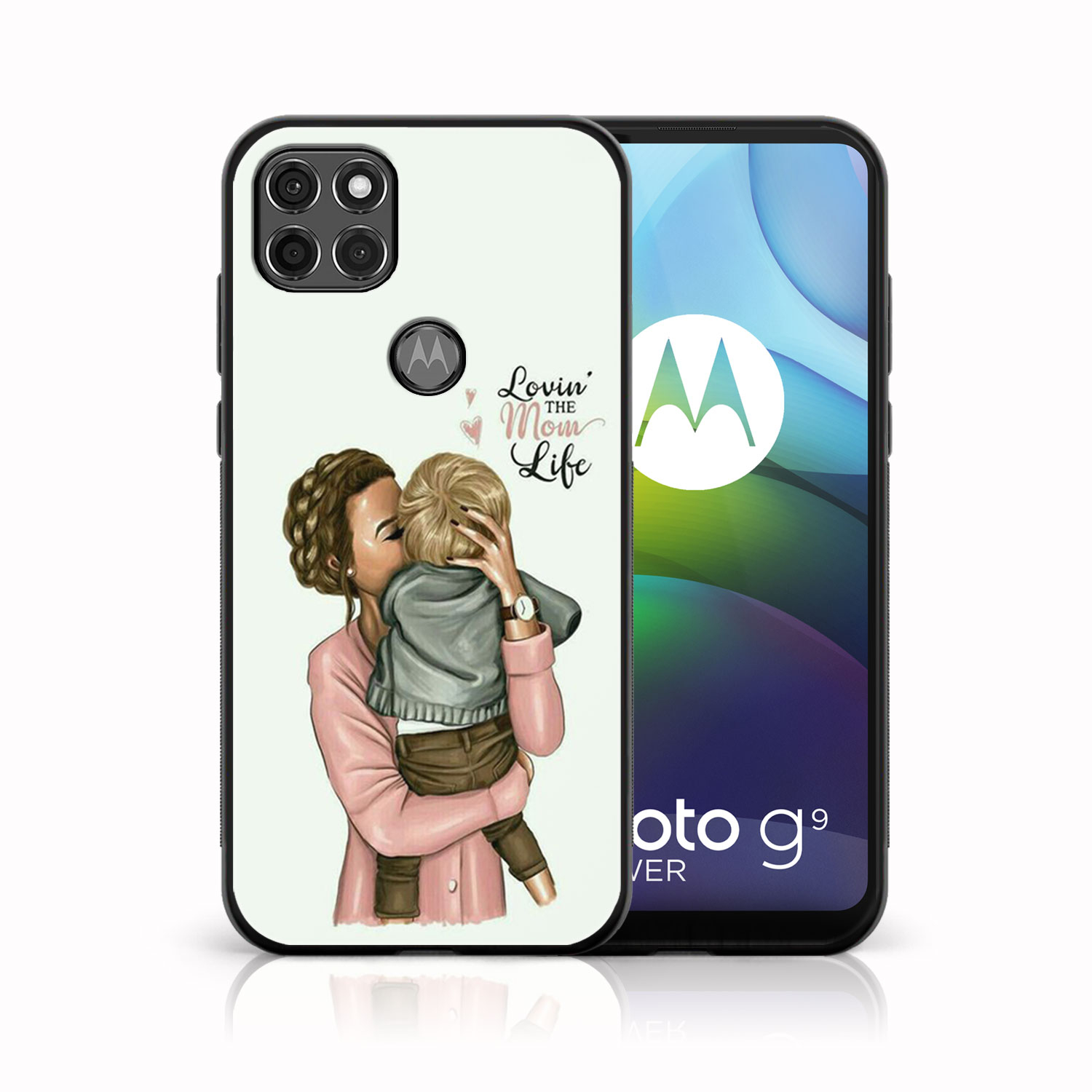 PROTEMIO 38913 MY ART Silikonový kryt Motorola Moto G9 Power MOM LIFE (118)