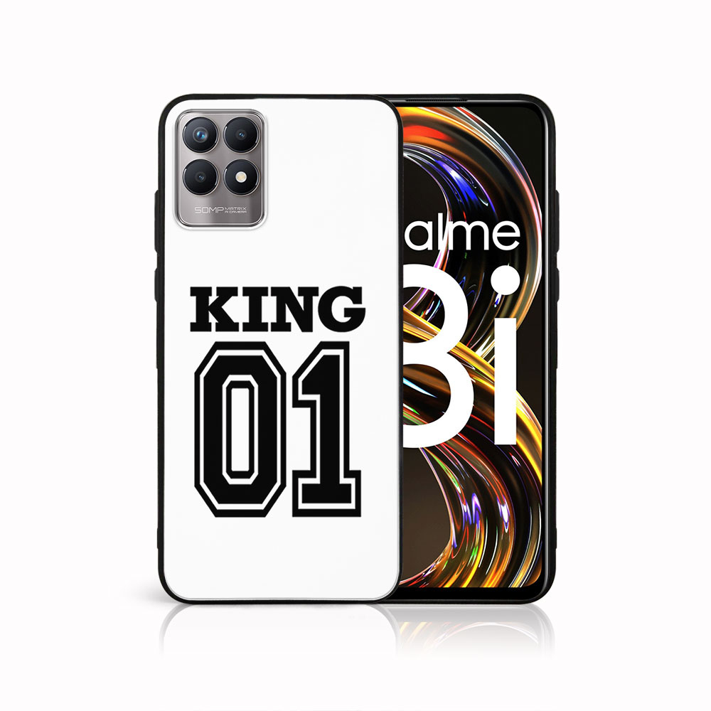 PROTEMIO 41884 MY ART Silikonový obal Realme 8i KING (029)