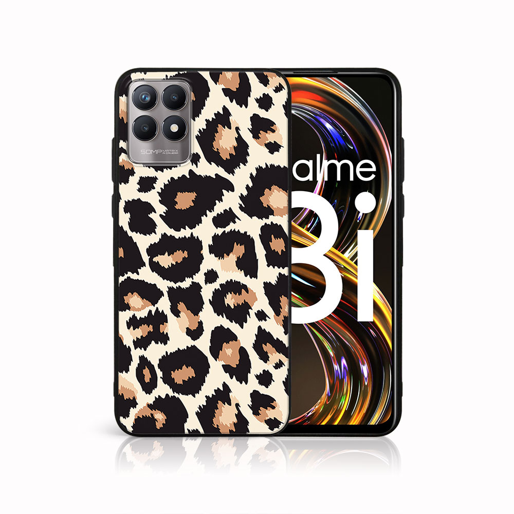 PROTEMIO 41900 MY ART Silikonový obal Realme 8i LEOPARD (047)