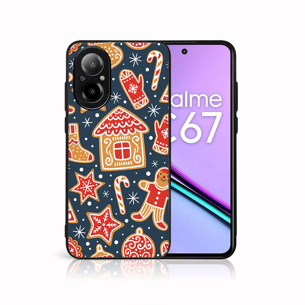 Levně MY ART Kryt s vánočním designem Realme C67 CHRISTMAS (069)