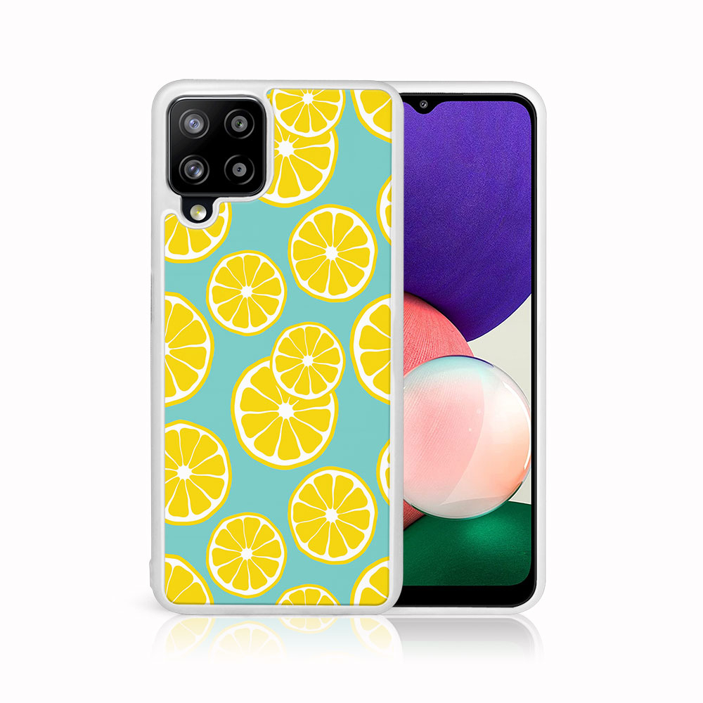 PROTEMIO 45130 MY ART Silikonový obal Samsung Galaxy A22/M22 LEMON (121)