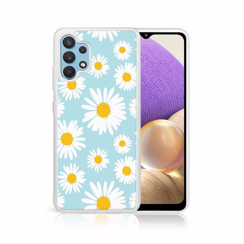 PROTEMIO 44373 MY ART Silikonový obal Samsung Galaxy A52/A52s/A52 5G CAMOMILE (124)