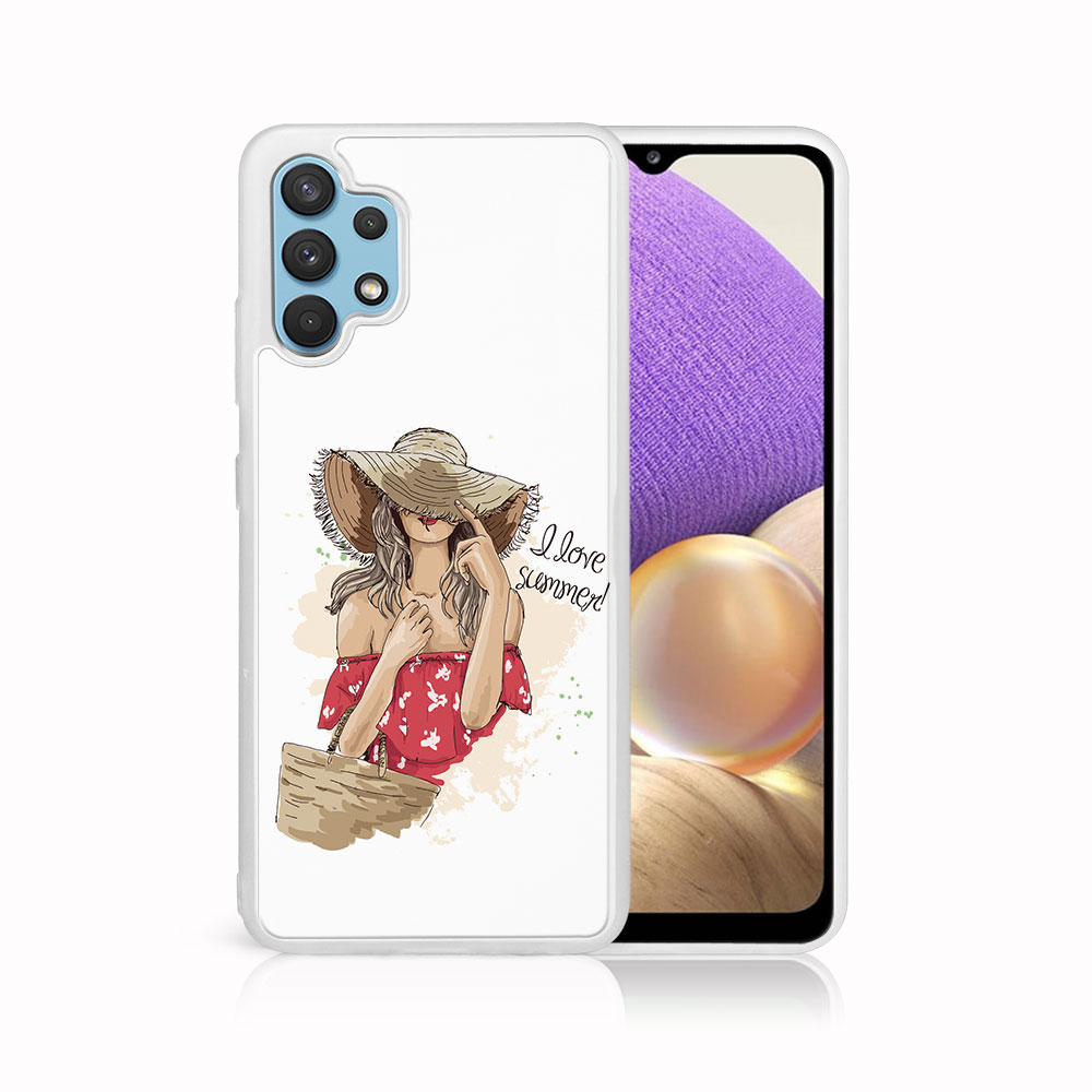 PROTEMIO 44368 MY ART Silikonový obal Samsung Galaxy A32 5G /M32 5G SUMMER (129)