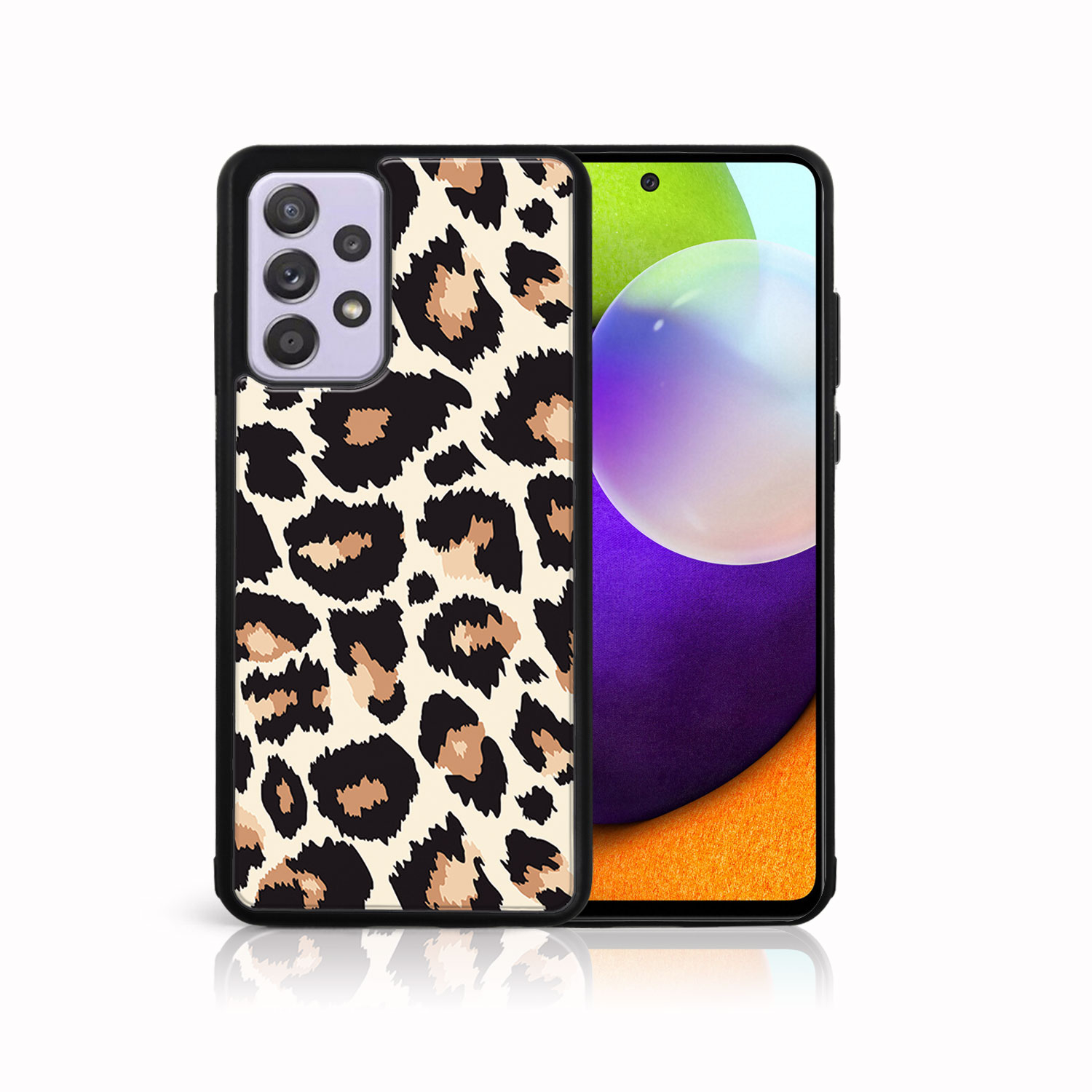 PROTEMIO 39644 MY ART Silikonový kryt Samsung Galaxy A72 LEOPARD (047)