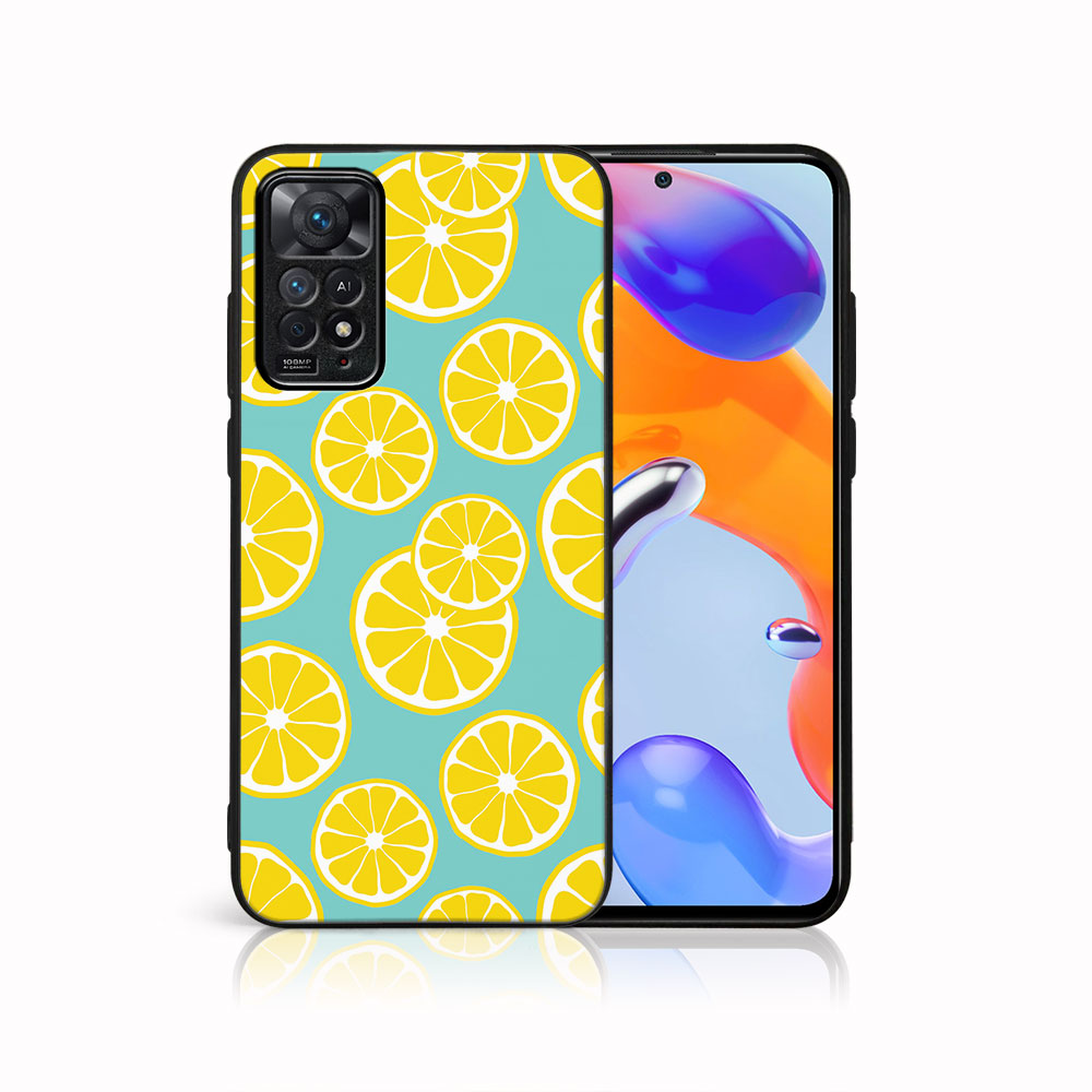 MY ART Ochranný Obal Xiaomi Redmi Note 11 / Note 11S -LEMON (121)