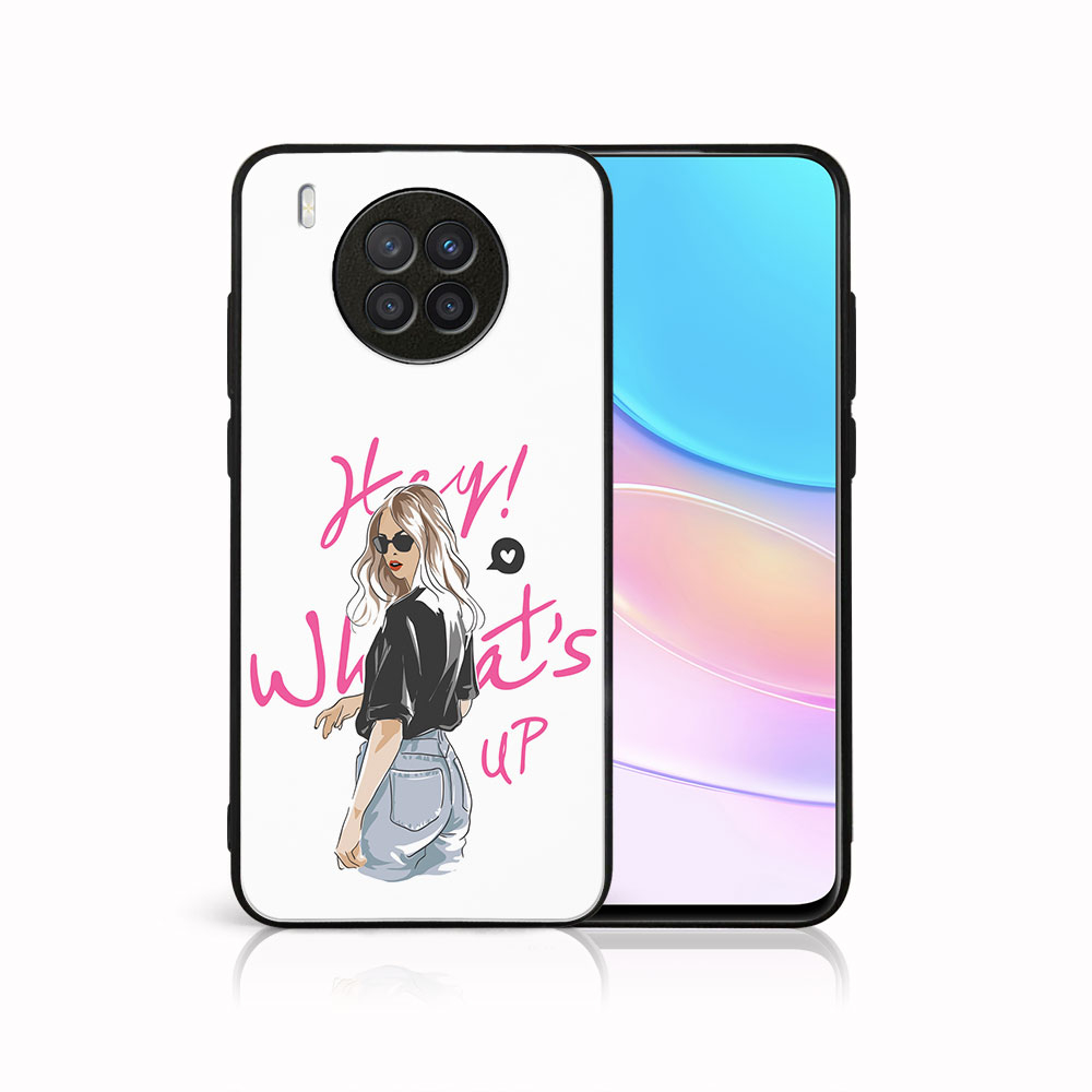 PROTEMIO 44706 MY ART Silikonový obal Huawei Nova 8i WHATSUP (132)