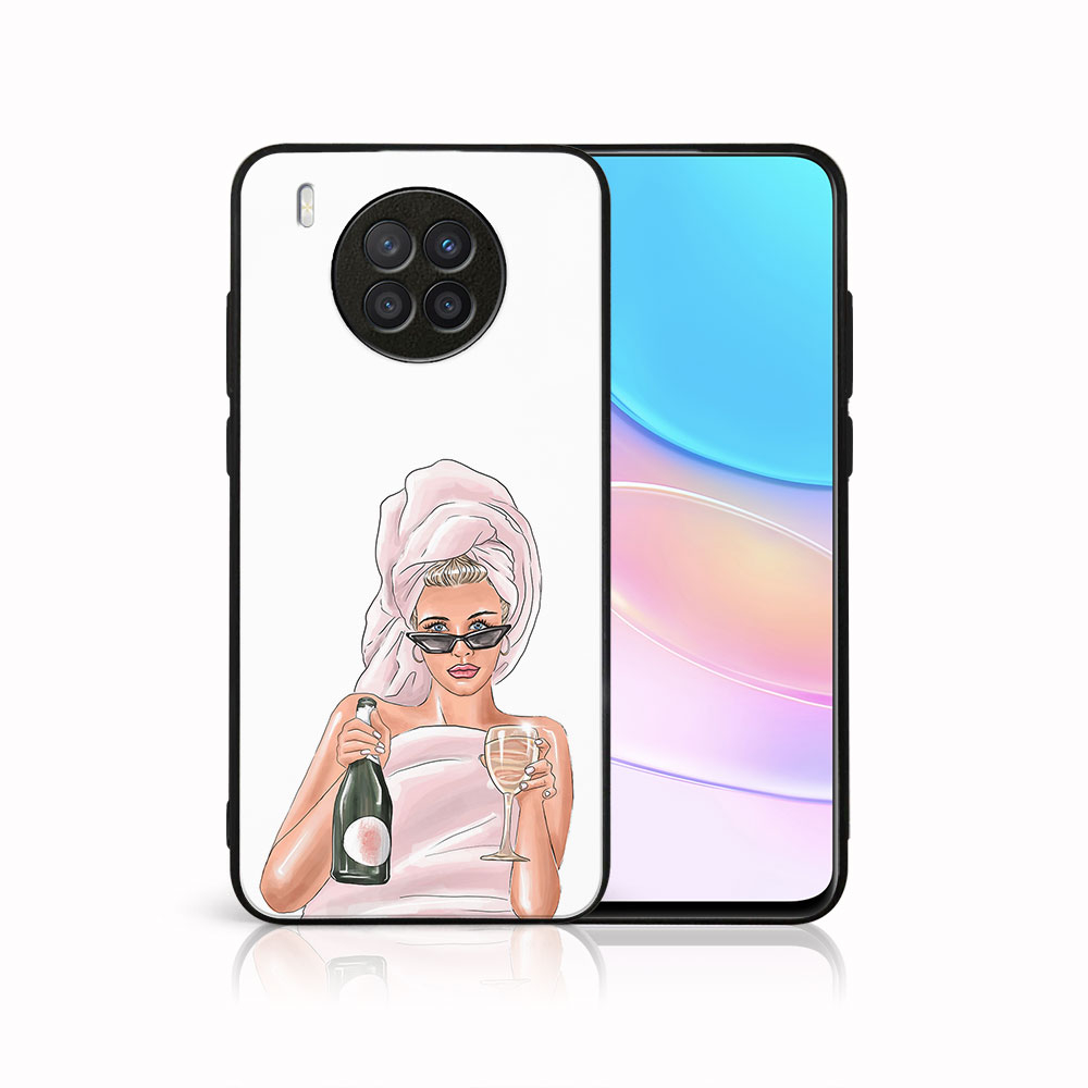 PROTEMIO 44709 MY ART Silikonový obal Huawei Nova 8i CHAMPAGNE (134)