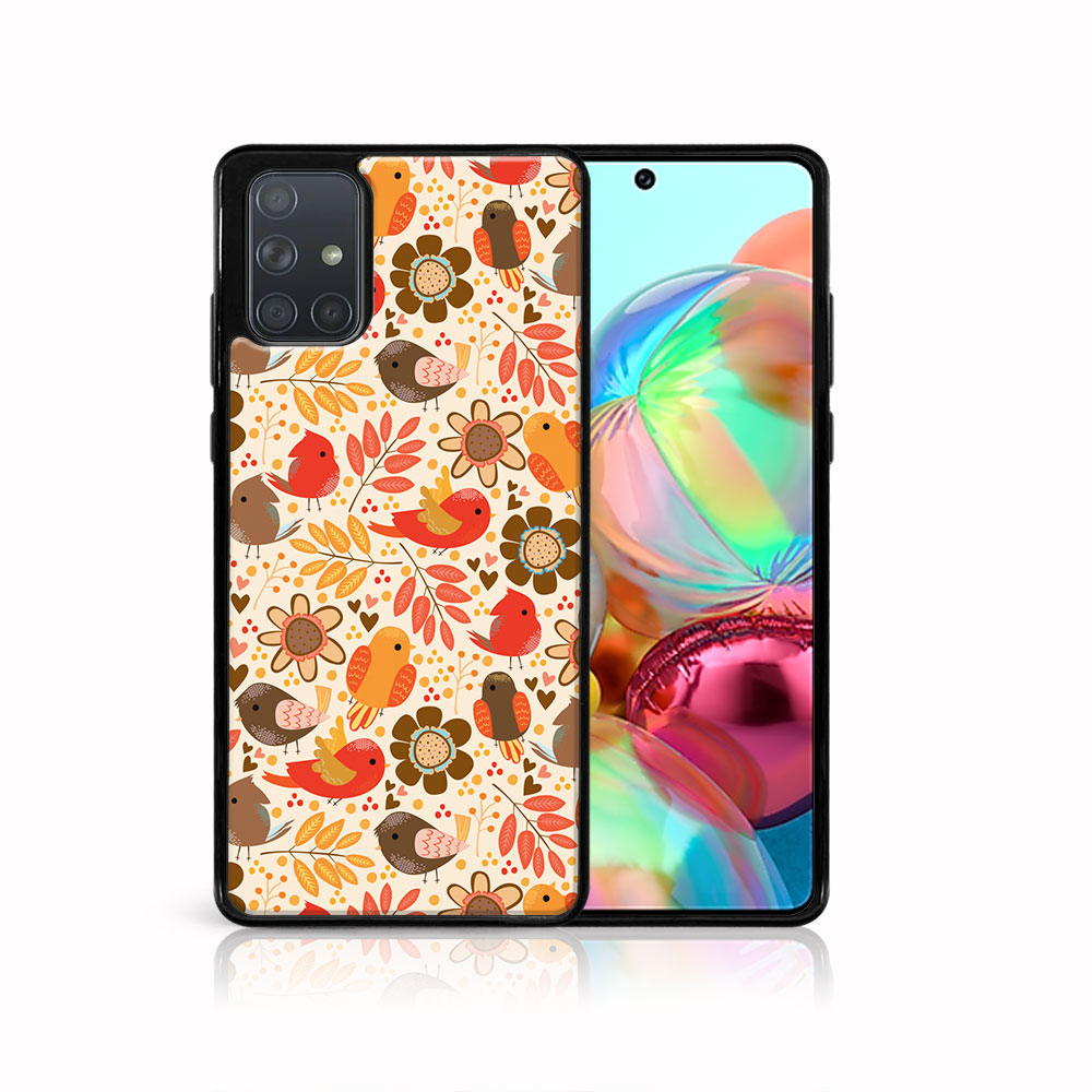 PROTEMIO 40730 MY ART Silikonový kryt Samsung Galaxy A71 BIRD S (004)