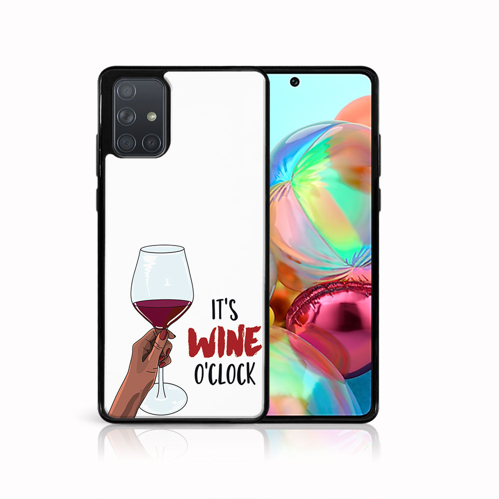 PROTEMIO 40732 MY ART Silikonový kryt Samsung Galaxy A71 WINE (007)