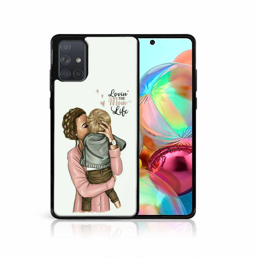 PROTEMIO 40736 MY ART Silikonový kryt Samsung Galaxy A71 MOM LIFE (118)