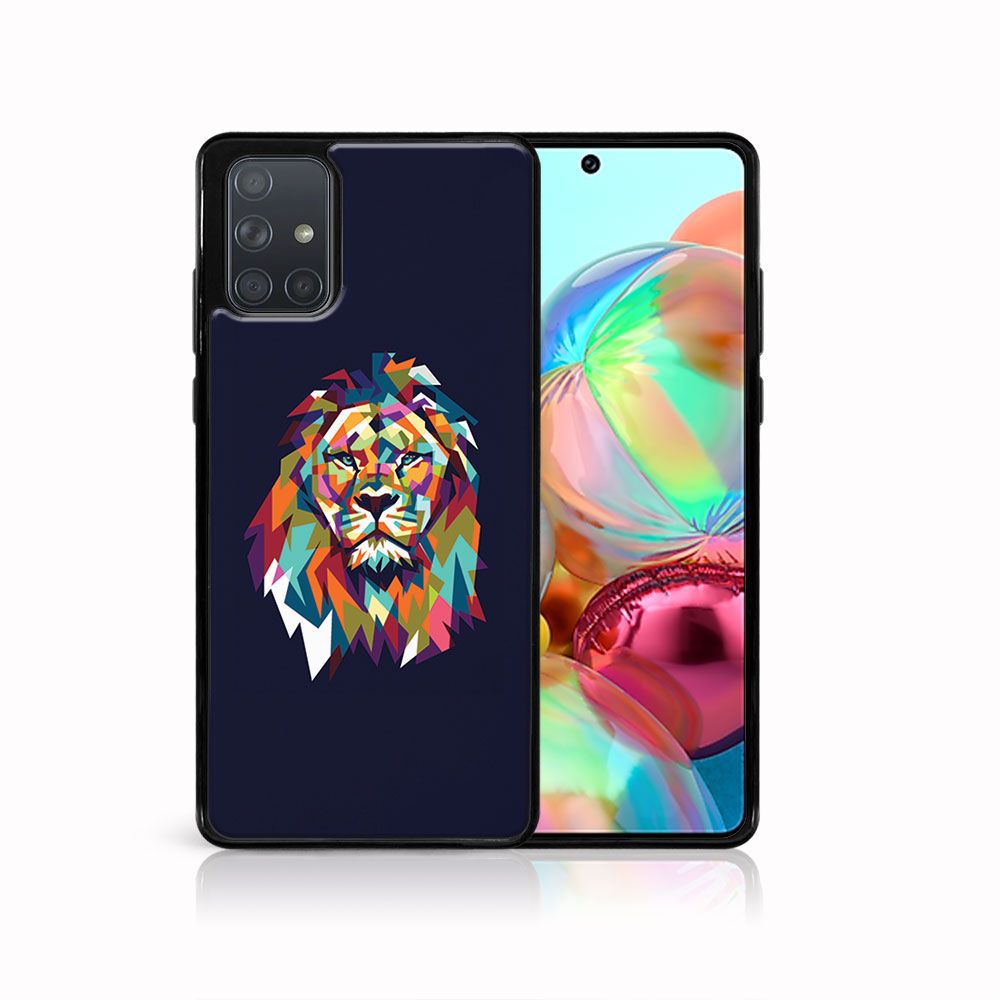 PROTEMIO 40764 MY ART Silikonový kryt Samsung Galaxy A71 LION (046)