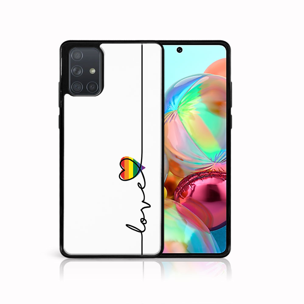 PROTEMIO 40771 MY ART Silikonový kryt Samsung Galaxy A71 LOVE (054)