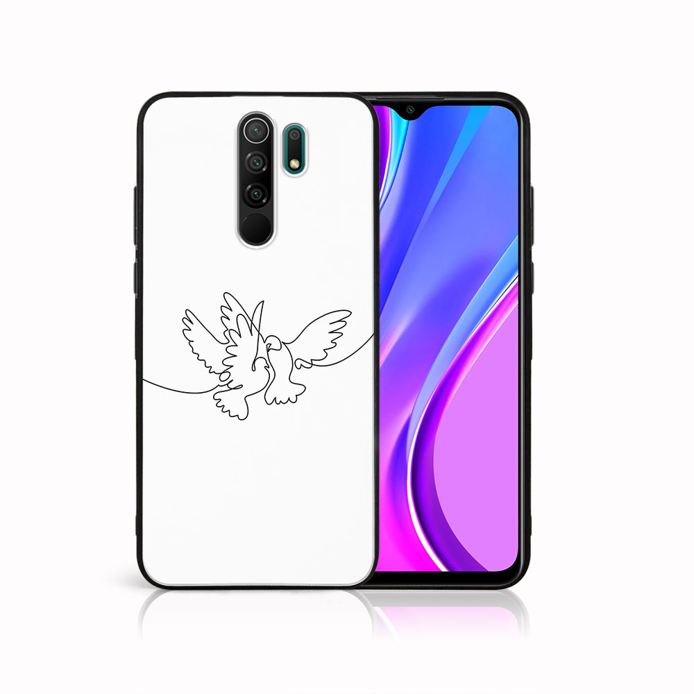 PROTEMIO 42073 MY ART Silikonový obal Xiaomi Redmi 9 DOVE (031)