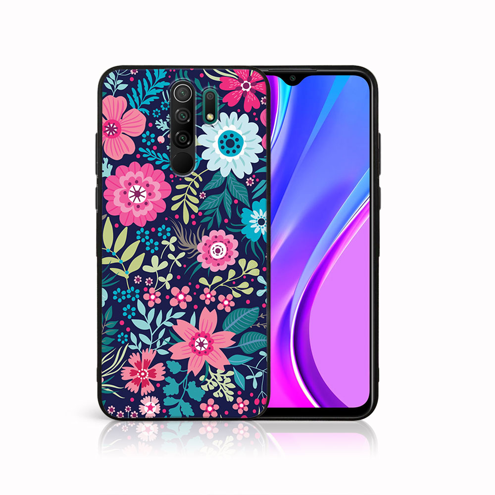 PROTEMIO 42079 MY ART Silikonový obal Xiaomi Redmi 9 FLORA (038)